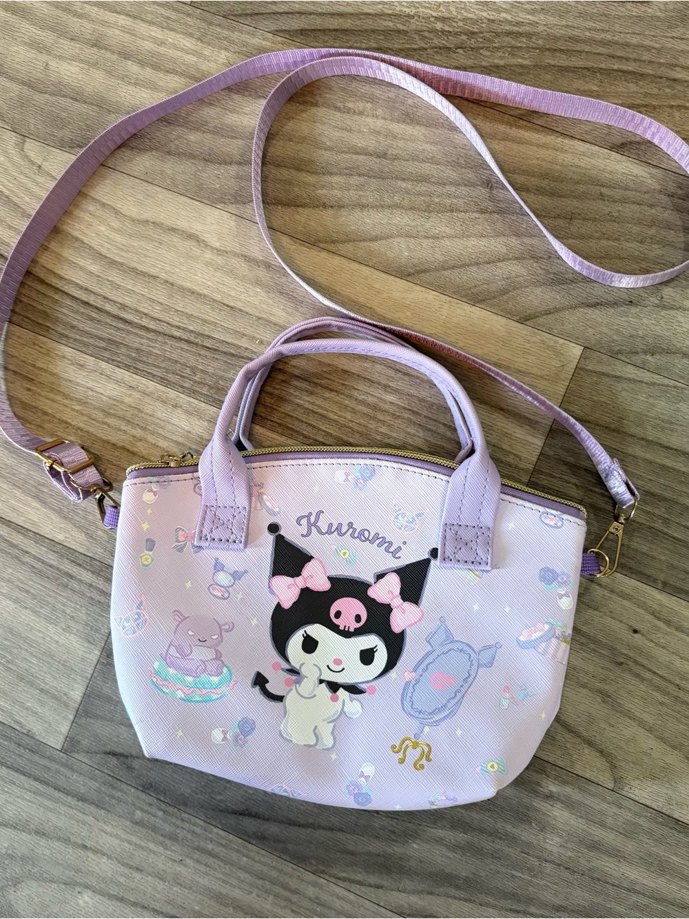 Kuromi Crossbody Purse